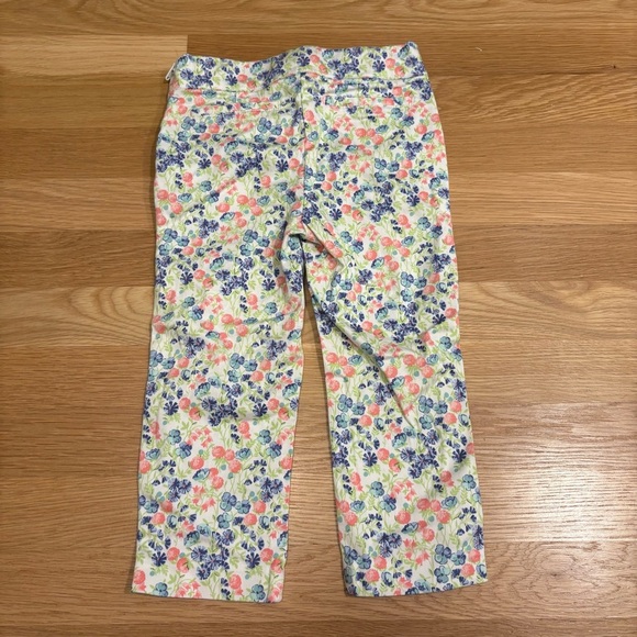 Janie & Jack Easter Party Pants Size 4T Floral - Picture 3 of 7